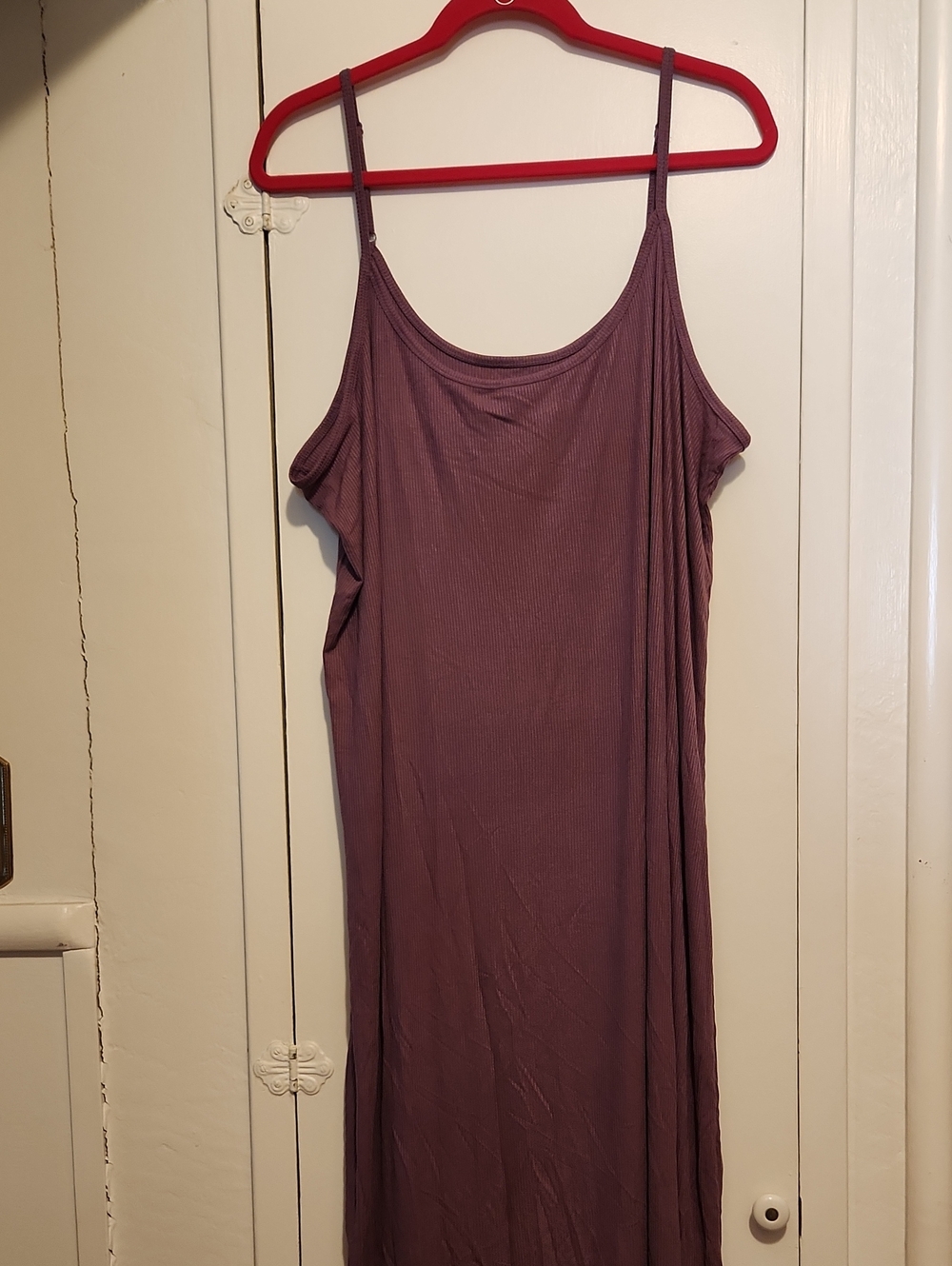🔥Torrid Mauve Ribbed Sleep Tank